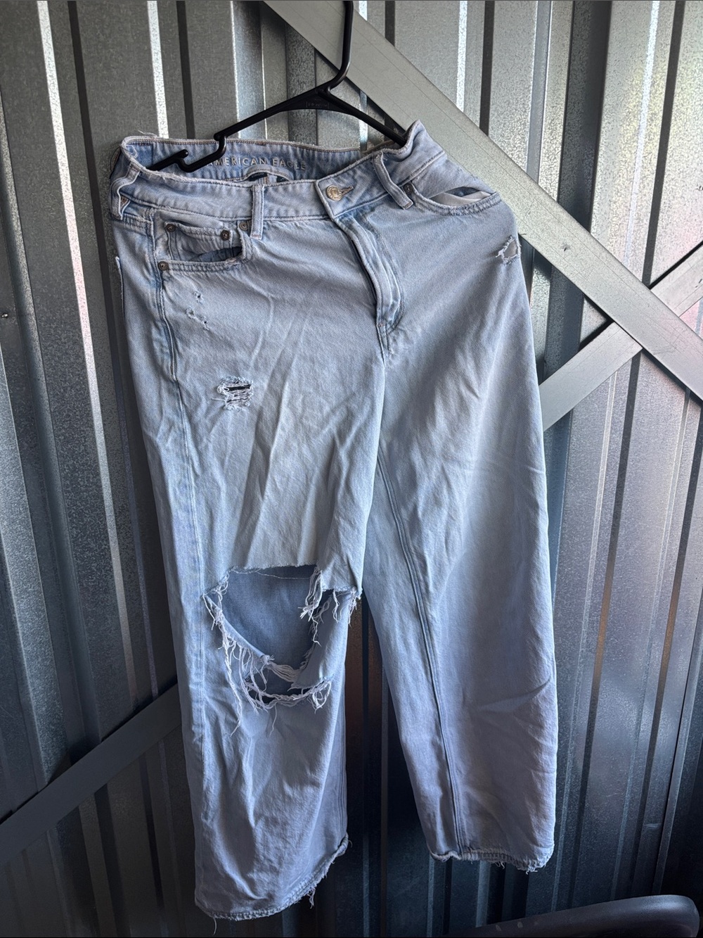 Light Blue Distressed woman’s Jeans